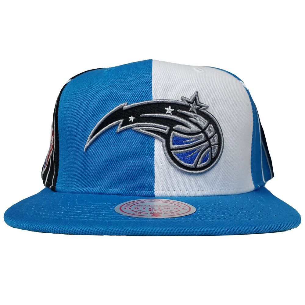 Orlando Magic Mitchell & Ness NBA Snapback Hat‎ Cap 3D Logo 75th Anniversary NWT